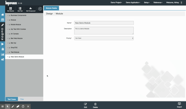 Creating a New Automated Test